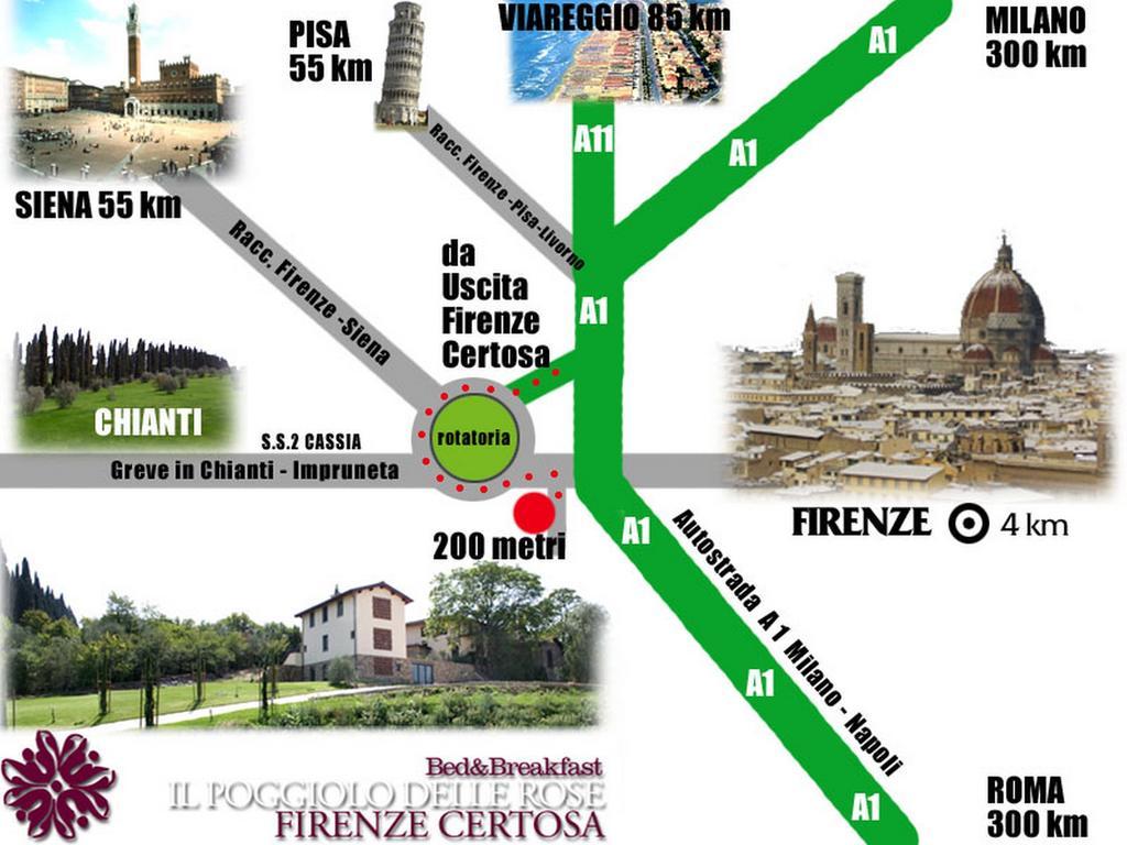 Tavarnuzze Il Poggiolo Delle Rose Bed&Breakfast מראה חיצוני תמונה